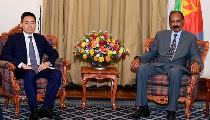 ፕሬዝደንት ኢሳያስ ከቻይና የምስራቅ አፍሪካ ልዩ መልእክተኛ ጋር በአስመራ&nbsp;ተነጋገሩ